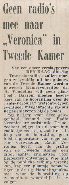 19730417 Tel Geen radio's mee naar Veronica in Tweede Kamer.jpg