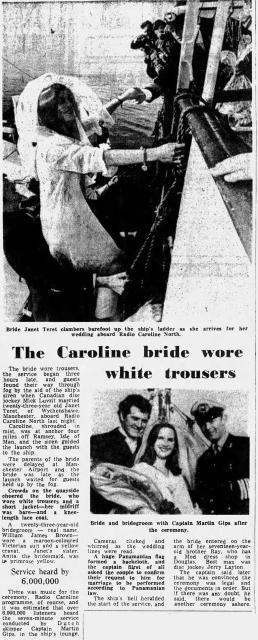 19660921 liverpool daily post The Caroline bride wore white trousers.jpg