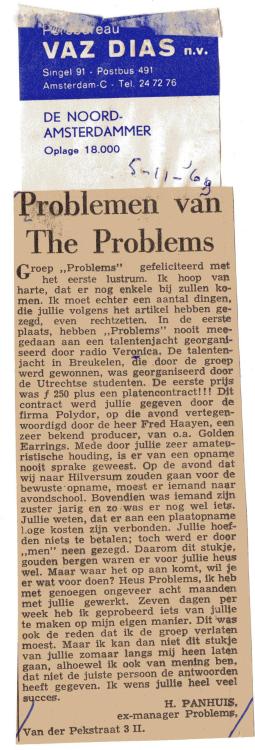 Problemen van The Problems 5nov1969.jpg