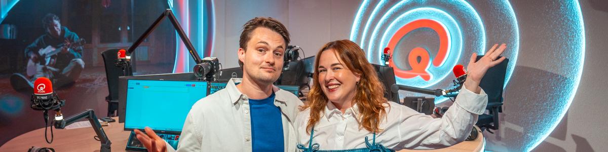 Maarten & Dorothee starten najaar bij Qmusic met blind tekenen van ‘Het Contract’