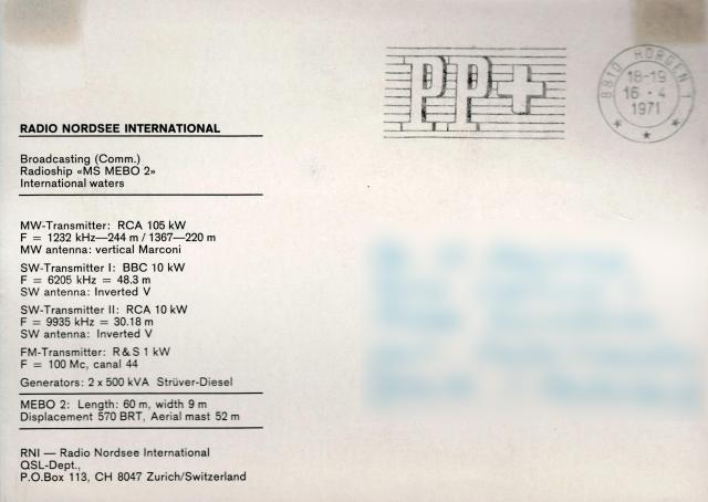 19710416 QSL card Radio Nordsee International 02.jpg