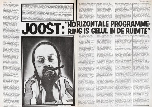 19730802 Aloha Joost_Horizontale programmering is gelul in de ruimte 01.jpg