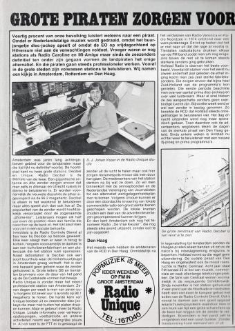 197809 Veronica blad Radio Unique.jpg